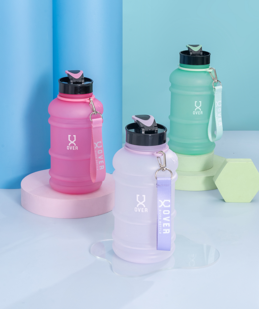 600ML Oversized Mini Bottle with Flip Cap