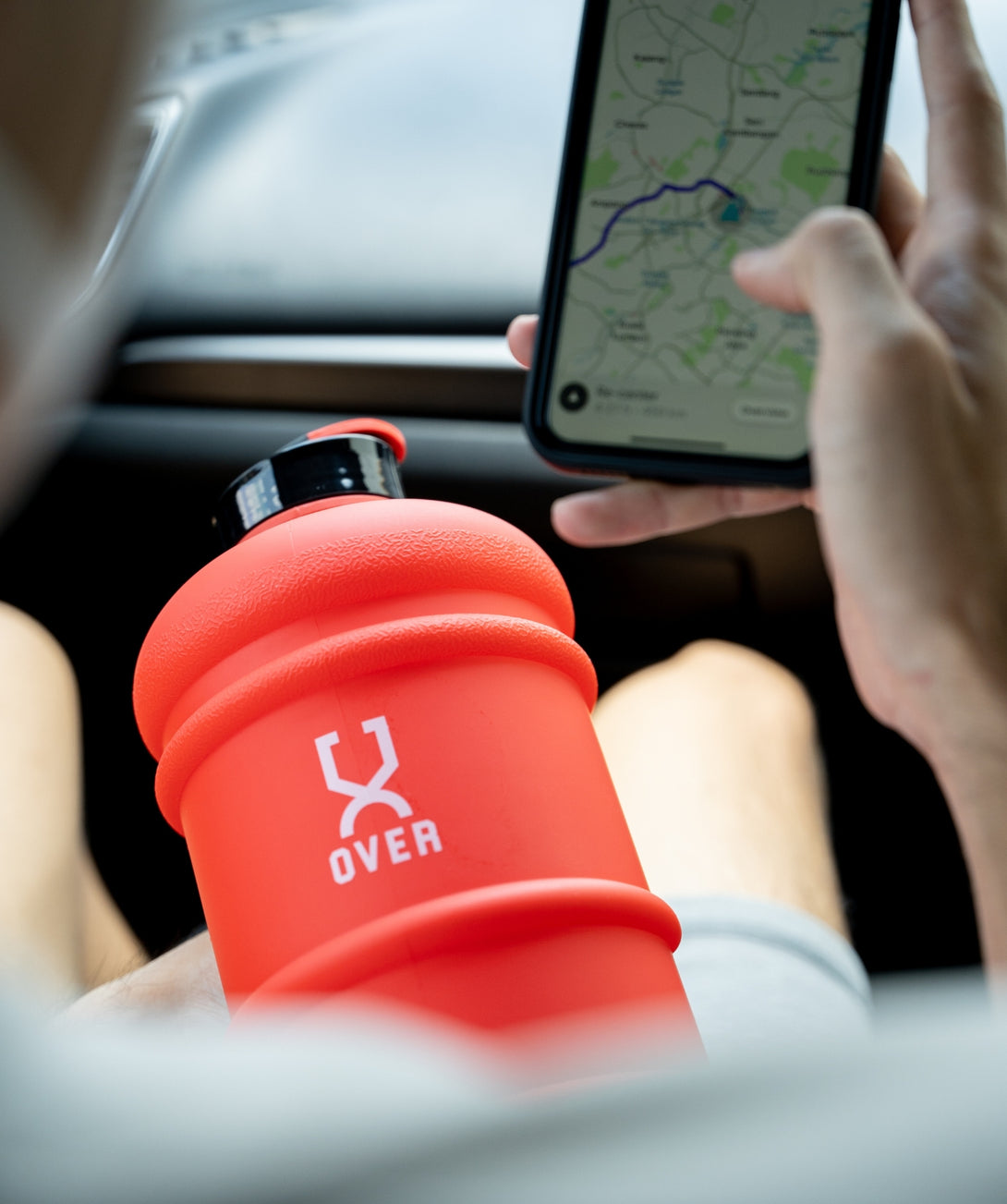 2.2L Oversized Bottle with Flip Cap