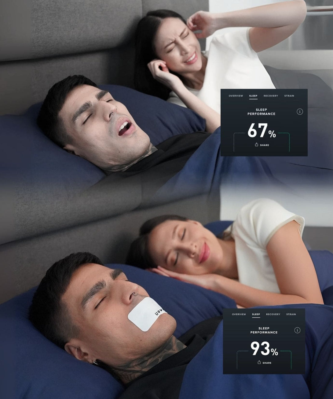 OVER Nasal Strips & Mouth Tapes